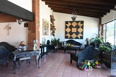 Zona de estar de Hotel Hacienda
