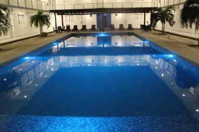 Piscina en o cerca de Hotel Santa Cruz Juchitan