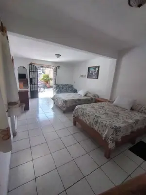 Cama o camas de una habitación en Hotel Las Palomas