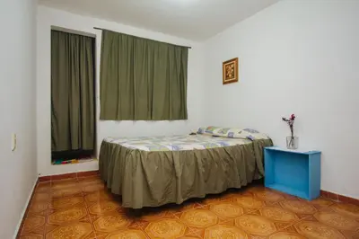 Cama o camas de una habitación en Las Huellas del Caminante