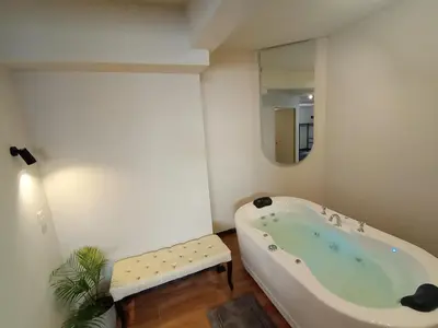 Un baño de HOTEL BOUTIQUE ÁRBOL De LA VIDA