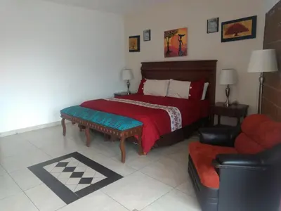 Cama o camas de una habitación en HOTEL JD TEPOZTLÁN