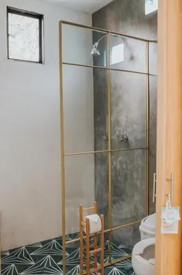 Un baño de Azul Cielo Hostel