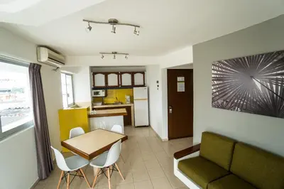 Una cocina o zona de cocina en Hotel Suites Regina