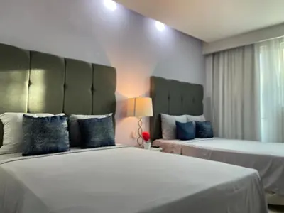 Cama o camas de una habitación en Hotel Venedik