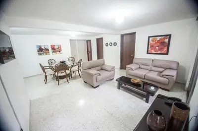Zona de estar de Suites Lafragua