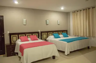 Plano de HOTEL DE LA PEÑA INN
