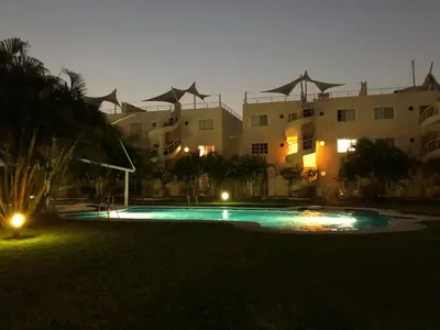 Piscina en o cerca de Renta de departamento en Acapulco Diamante