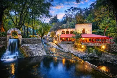 Paisaje cerca de este hotel