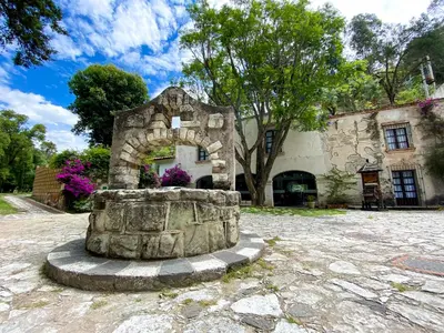 Jardín al aire libre en Molino de los Reyes
