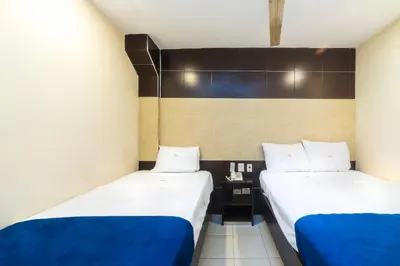 Cama o camas de una habitación en Hotel Kapu, Puebla