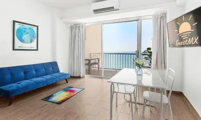 Zona de estar de Suites Torres Gemelas VIP