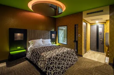 Cama o camas de una habitación en HOTEL ZARAGOZA INN BOUTIQUE