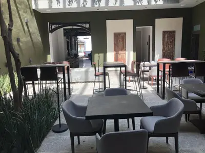 Zona de estar de Hotel Isabel