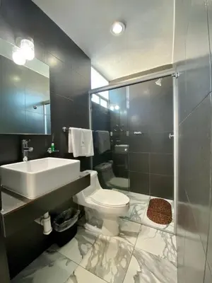 Un baño de Hotel Maria Sofia ViaCapu