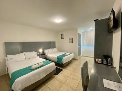 Cama o camas de una habitación en Hotel Maria Sofia ViaCapu