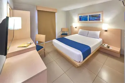 Cama o camas de una habitación en City Express by Marriott Xalapa