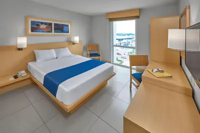 Cama o camas de una habitación en City Express by Marriott Xalapa