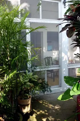 Jardín al aire libre en Casa De La Luz - Guesthouse