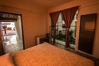 Cama o camas de una habitación en Casa de Juan Hostal