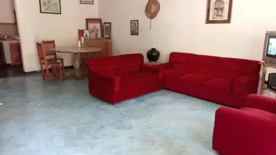 Zona de estar de La casa del nenufar