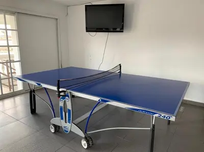 Instalaciones para jugar al ping pong en Hotel La Aurora Like Home o alrededores