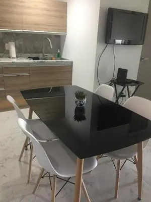 Una cocina o zona de cocina en Blue Dreams Apartament Del Valle