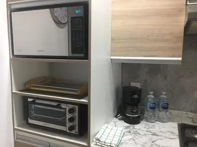 Una cocina o zona de cocina en Blue Dreams Apartament Del Valle