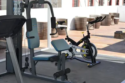 Gimnasio o instalaciones de fitness de Suites La Concordia