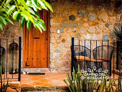 Plano de Hotel Boutique Camino Del Bosque