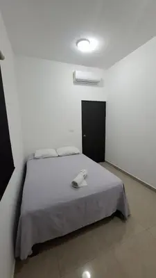 Cama o camas de una habitación en LAS OLAS