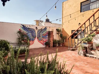 Edificio en el que se encuentra el bed & breakfast