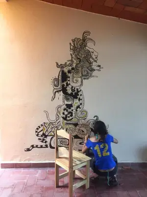 Niños alojados en Los Nardos Hostel -pet friendly-