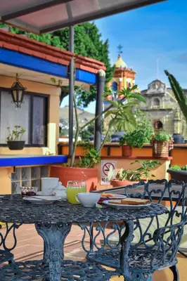 Un balcón o terraza de Hotel Cazomalli Oaxaca