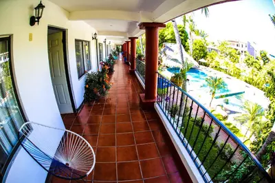 Un balcón o terraza de Hotel Albatros