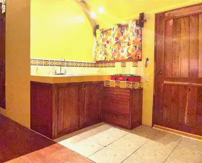 Una cocina o zona de cocina en Casa Biulú