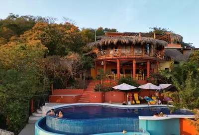 Piscina en o cerca de Casa Biulú