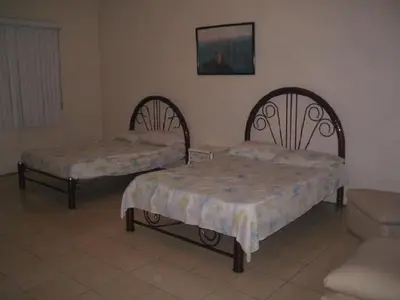 Cama o camas de una habitación en Casa Circuito del Lago