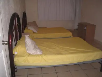 Cama o camas de una habitación en Casa Circuito del Lago