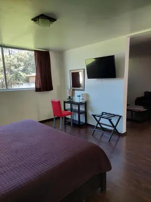 Una televisión o centro de entretenimiento en El Suueño Zacatlán