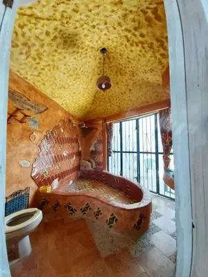 Un baño de Casita Piedra