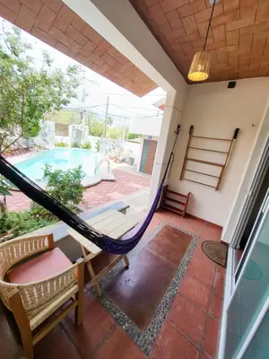Un balcón o terraza de Casa Puerto Bonito, Aparthotel & Coworking