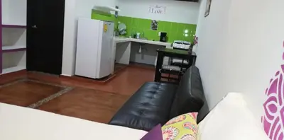 Una cocina o zona de cocina en Casa Puerto Bonito, Aparthotel & Coworking