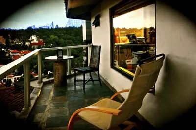 Zona de estar de Aztic Hotel and Executive Suites