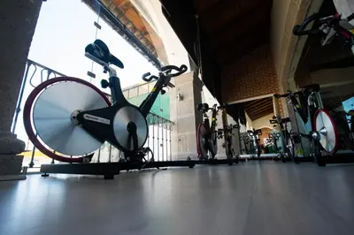 Gimnasio o instalaciones de fitness de Hotel Santa Fe