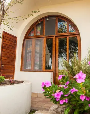 Jardín al aire libre en HEVEN Residence