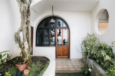 Jardín al aire libre en HEVEN Residence