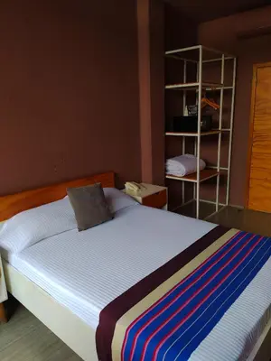 Cama o camas de una habitación en Hotel Momotus Tuxtla, en el centro - Acceso autónomo