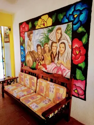 Zona de estar de Hotel Calendas