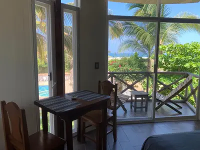Un balcón o terraza de Playa Bruja Zicatela